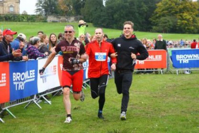 Vickers Team Take On Brownlee Corporate Triathlon